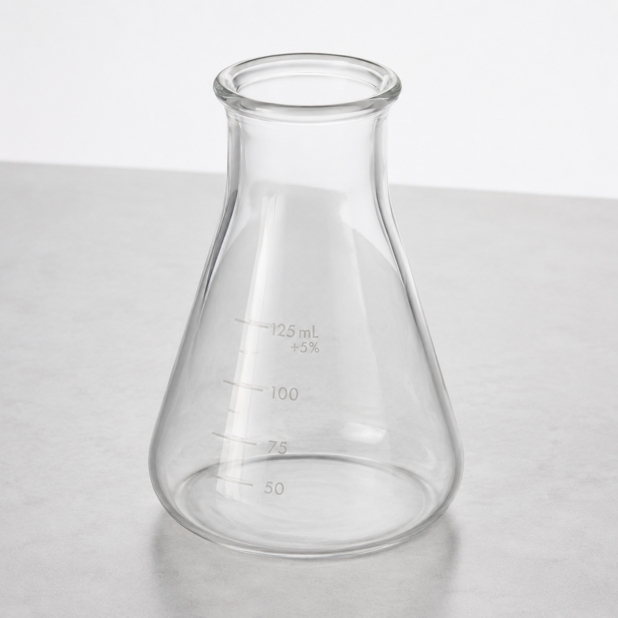 Wide-Mouth Erlenmeyer Flask — 125 mL - Image 2