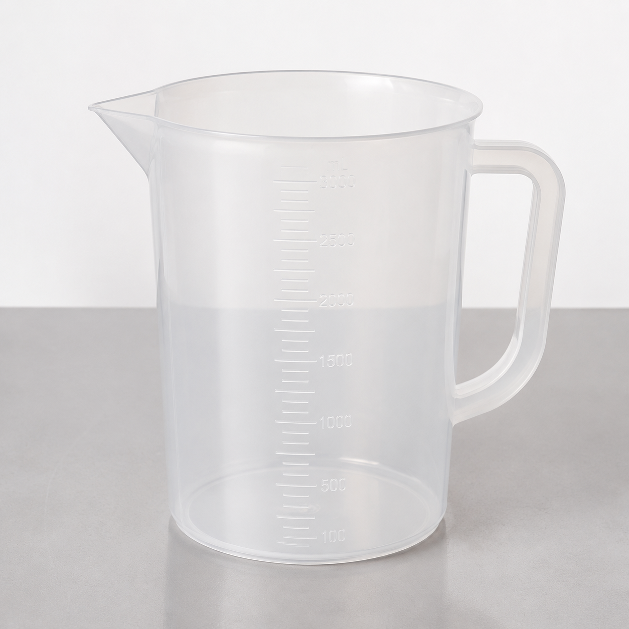 Polypropylene Graduated Pitcher — 3,000 mL - Image 2