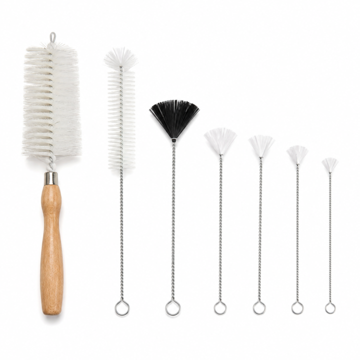 Laboratory Glassware Cleaning Brush Set — 7 Sizes