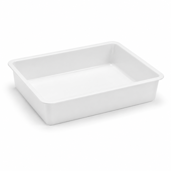 Polypropylene Laboratory Tray — 15 x 12 x 3 Inch