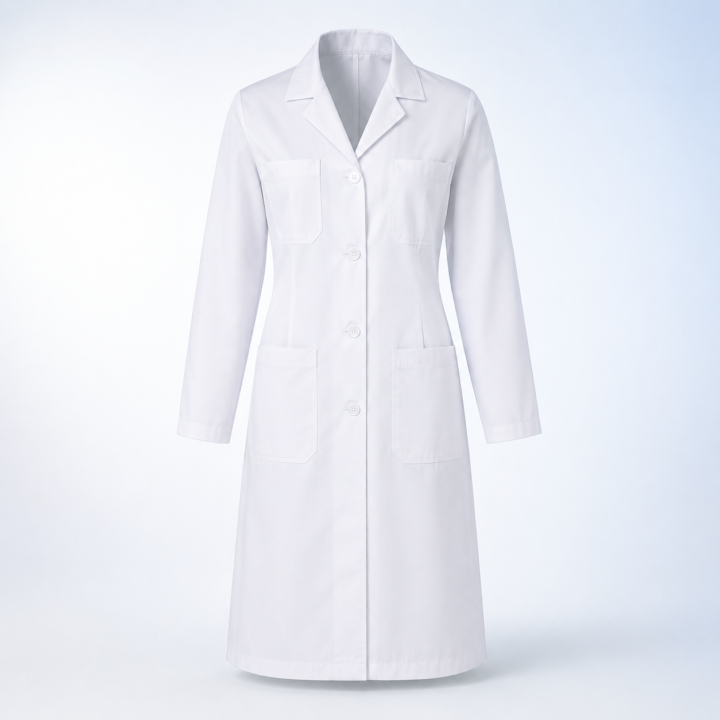 Women’s Four-Pocket Laboratory Coat
