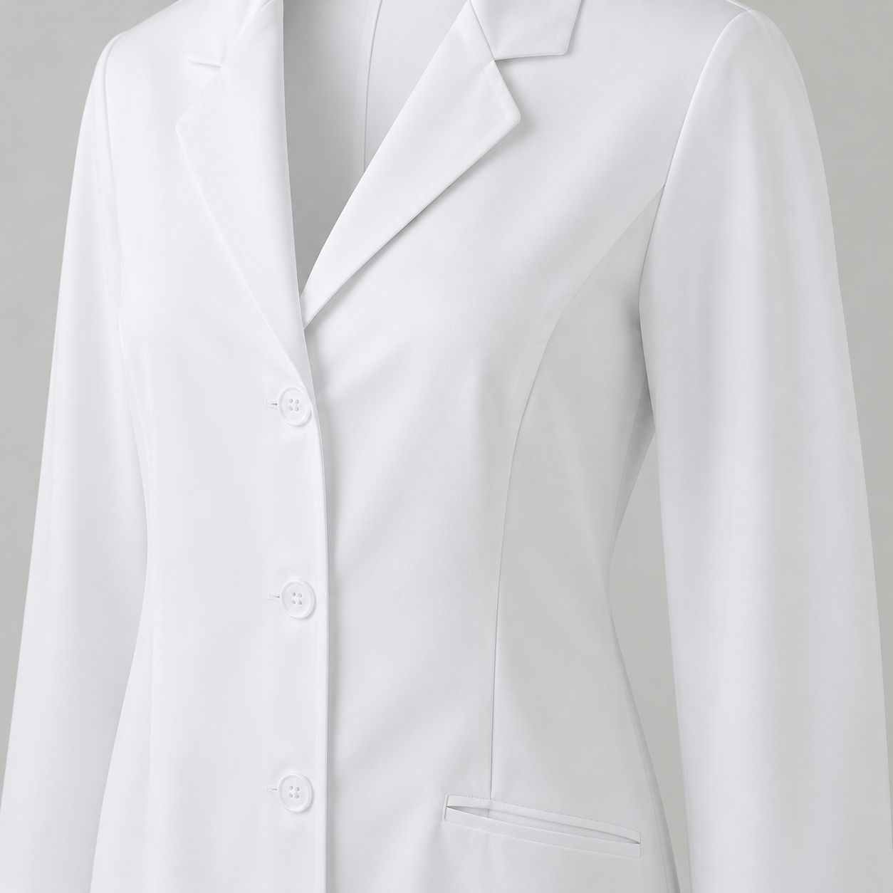Women’s Soft-Drape Laboratory Coat - Image 2