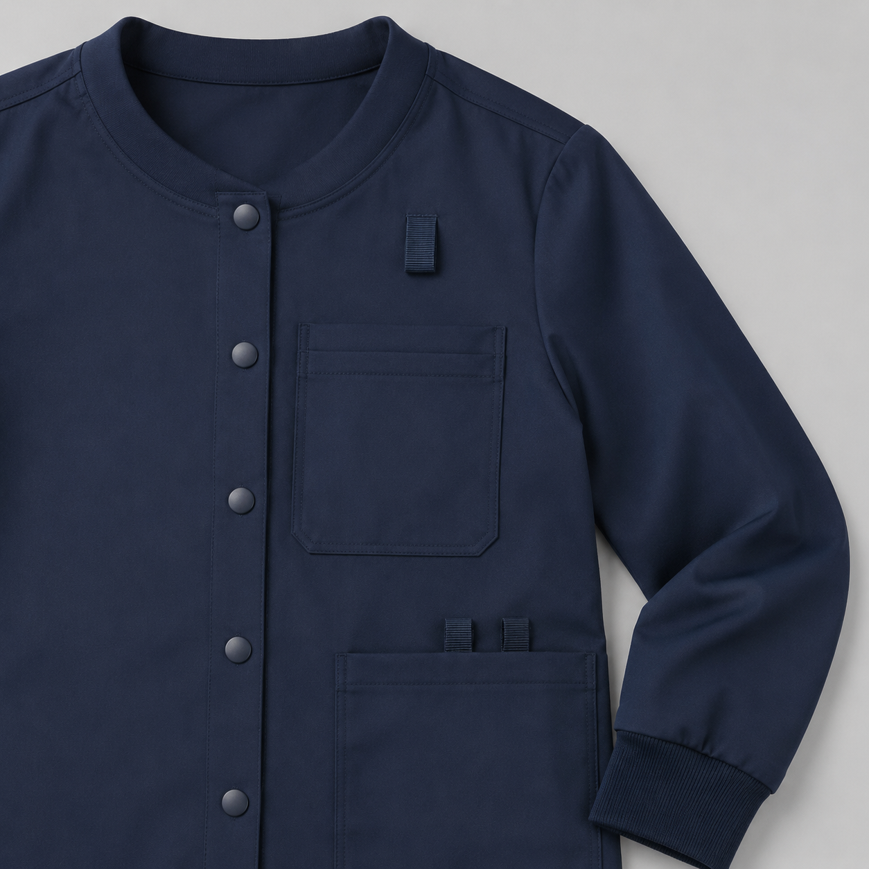 Women’s Snap-Front Scrub Jacket - Image 2