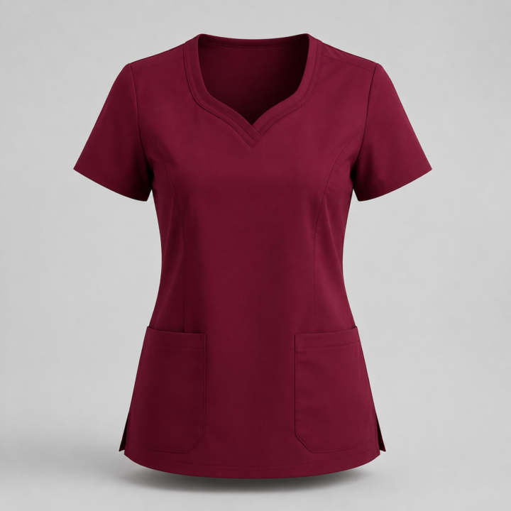 Women’s Sweetheart V-Neck Scrub Top