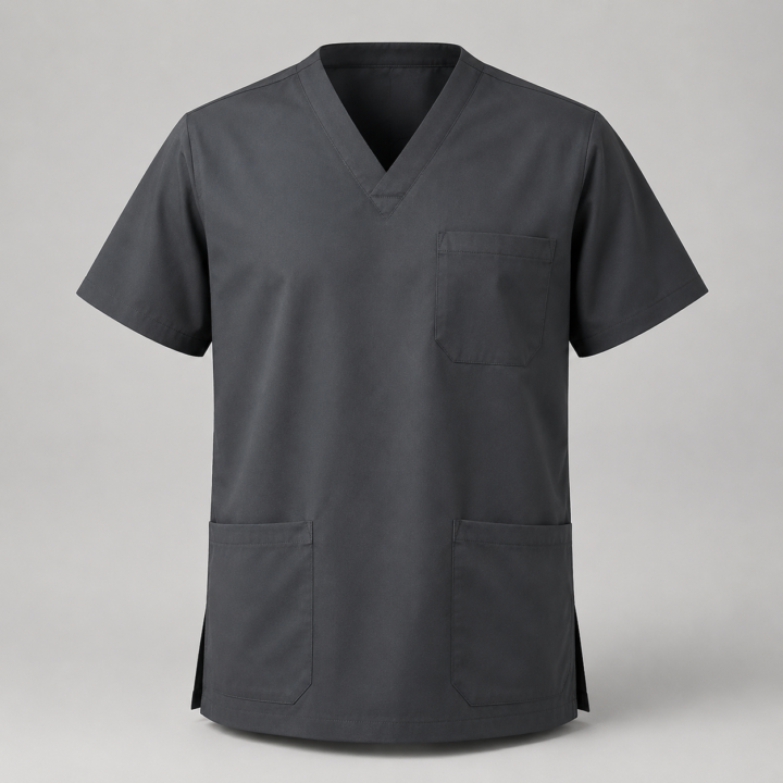Men’s Spill-Resistant V-Neck Scrub Top