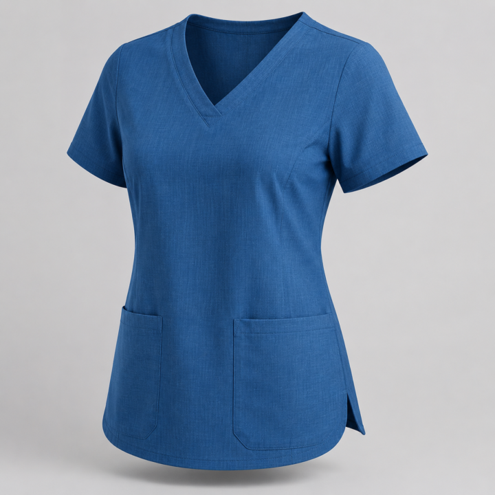 Women’s 360-Stretch Textured Scrub Top